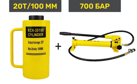 Гидравлический выпресовщик, съемник сайлентблоков